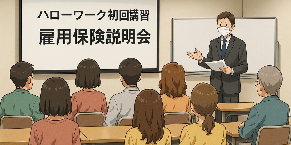 ハローワーク初回説明会