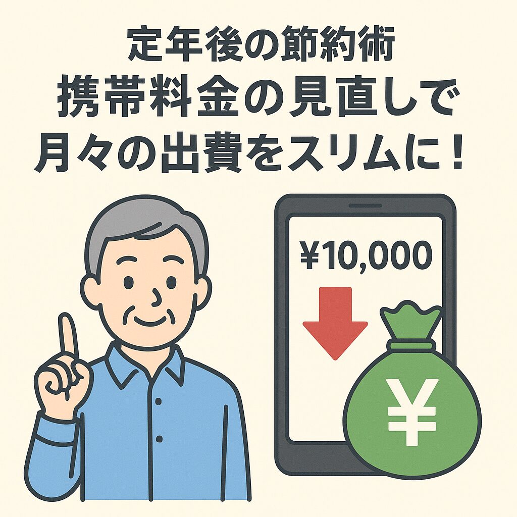 定年後携帯見直し