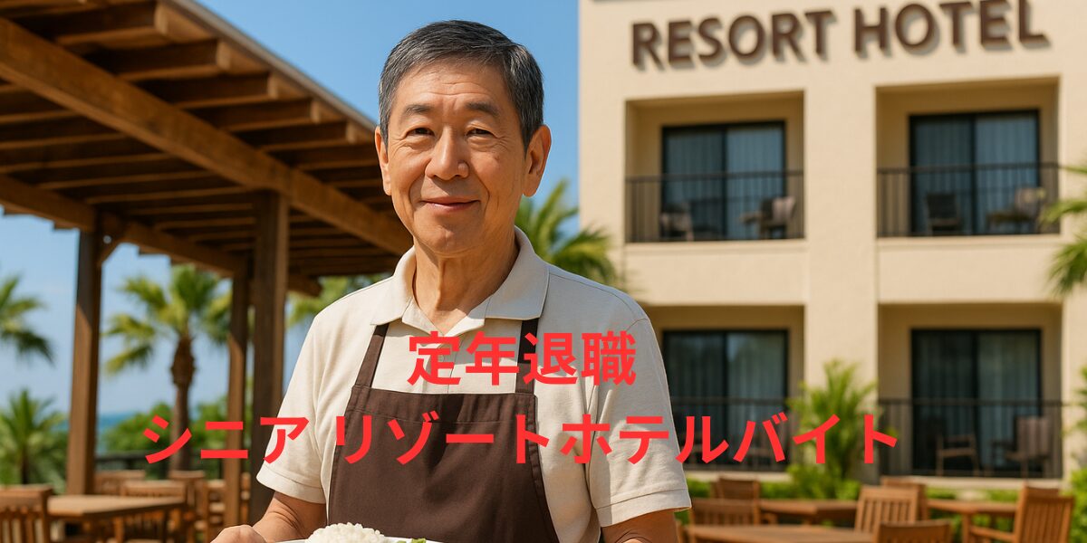 定年退職のシニアリゾートバイト